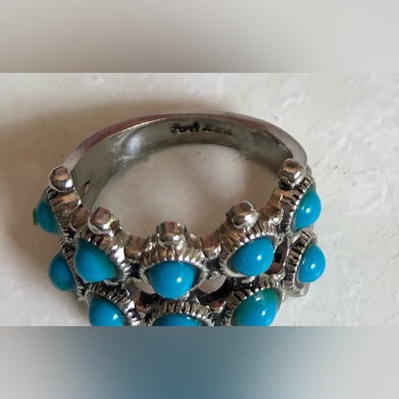 Vintage Park Lane Turquoise Ring - Picture 3 of 9